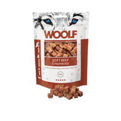 Woolf beef chunkies 100 g