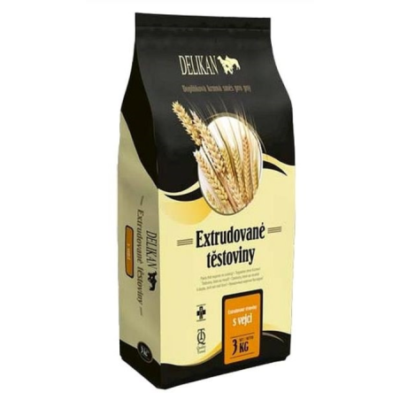 DELIKAN extrudované těstoviny s vejcem 3000 g