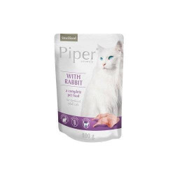 Piper CAT kaspička pro kočky králičí 100 g