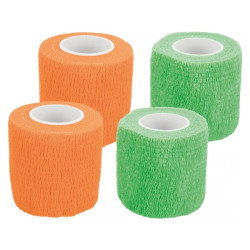 Samodržící bandážové obinadlo 5 cm  / 4,5 m zelené