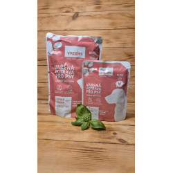 Vařené menu na cesty - Kuřecí maso s rýží 650 g