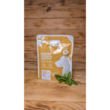 Vařené menu na cesty - Krůtí maso s rýží 150 g