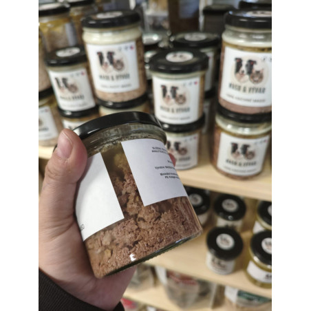 100% Pštrosí maso a vývar 330 ml