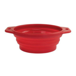 Cestovní skládací miska ze silnostěnného silikonu 1 l HipHop