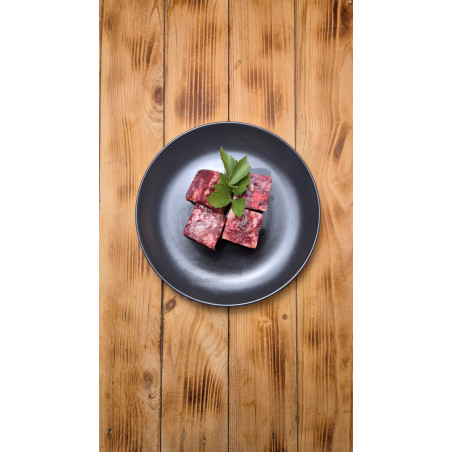 Hovězí hrubomleté s droby na kostky 3x3 cm 500 g