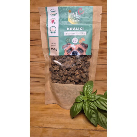 100 % Králičí maso na kostičky 150 g
