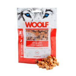 Woolf Salmon chunkies 100 g